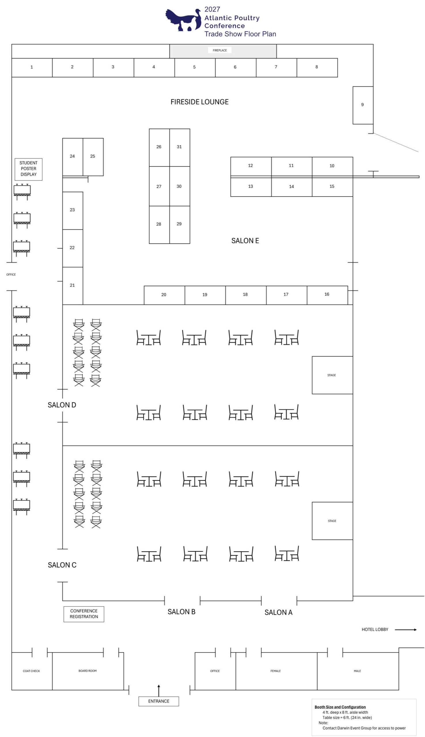 Trade Show Floor Plan